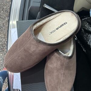 Men's Dark Brown Slip-On Loafers